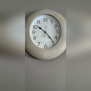 Acurite Beige Wall Clock